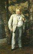 Ernst Josephson Portratt av Carl Skanberg Sweden oil painting artist